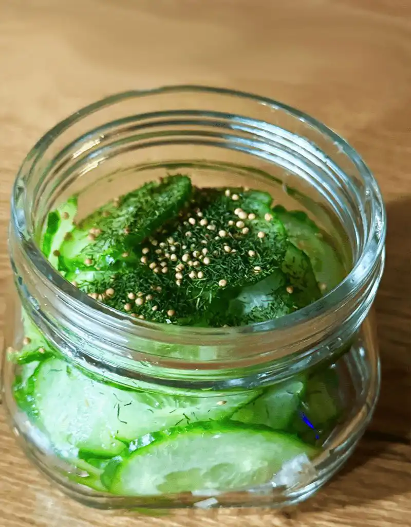 Ketootjes Komkommer in Zuur