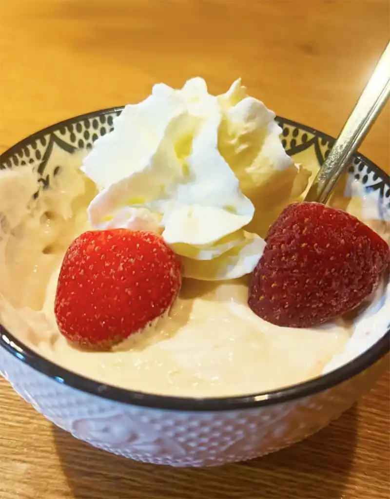 Ketootjes Aardbeien Yoghurt Toetje