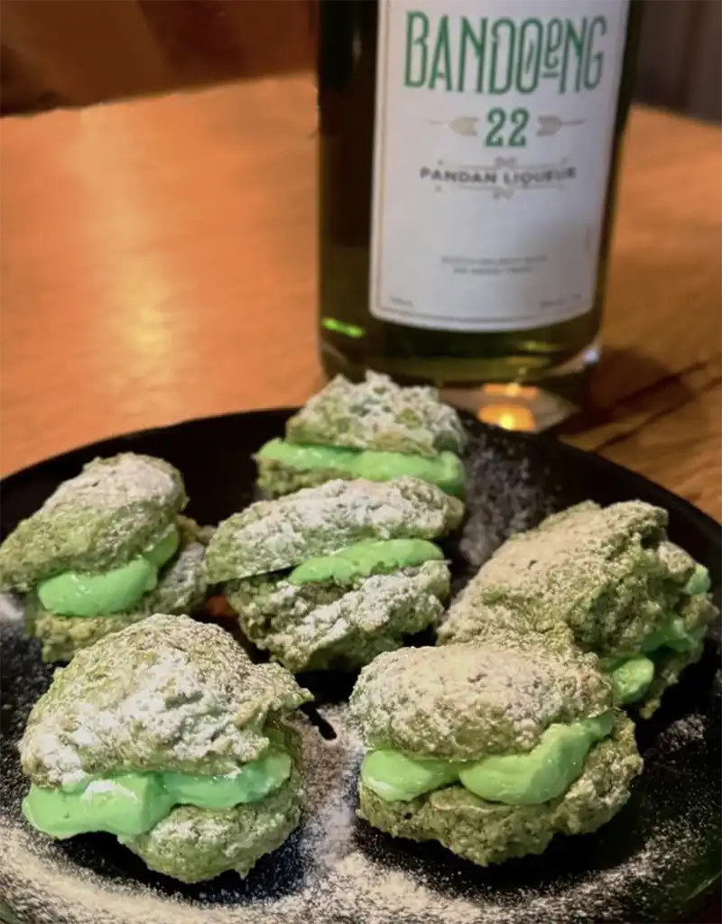 Ketootjes Pandan Meringue